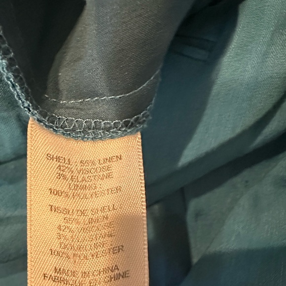 Rebecca Taylor turquoise pants size 2 - Picture 5 of 8